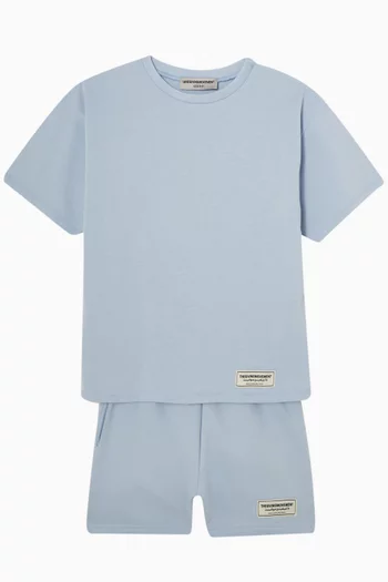 Oversized T-shirt in Organic Cotton-blend