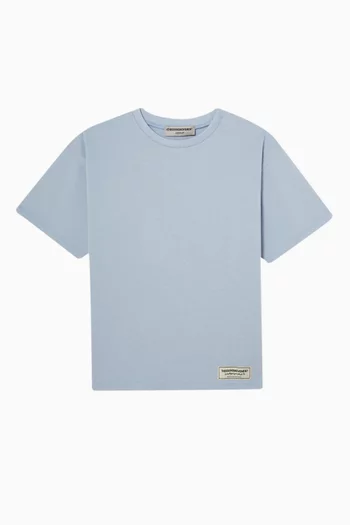 Oversized T-shirt in Organic Cotton-blend