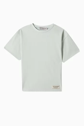 Oversized T-shirt in Organic Cotton-blend