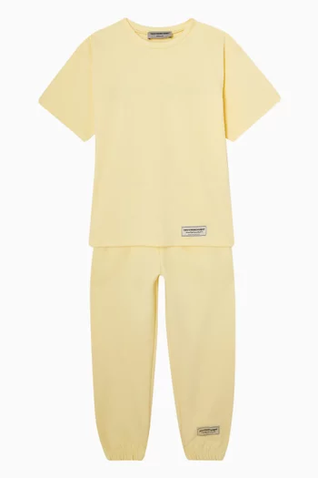 Oversized T-shirt in Organic Cotton-blend