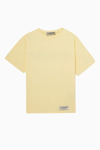 Oversized T-shirt in Organic Cotton-blend