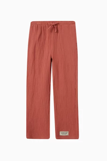 Wide-leg Relaxed Sweatpants