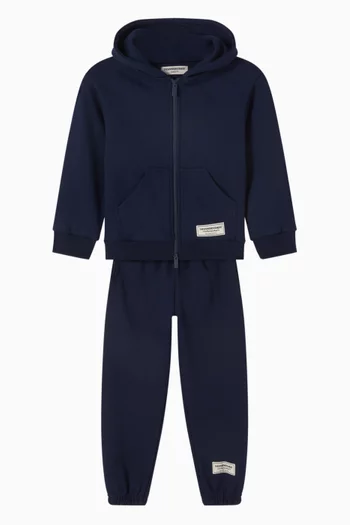 Relaxed Sweatpants in Organic Cotton-blend