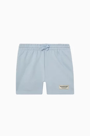 Relaxed Shorts in Organic Cotton-blend