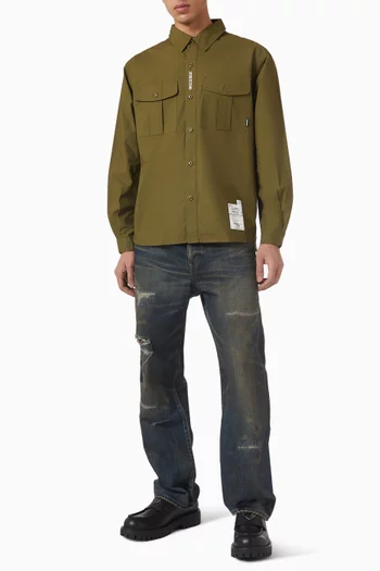 Officer Shirt in Cotton