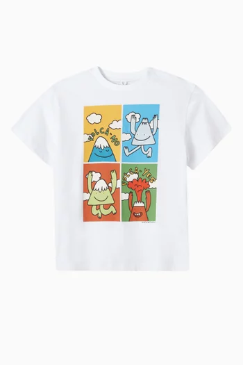 Animated T-shirt in Cotton