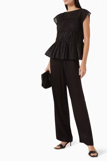 Monica Pants in Satin