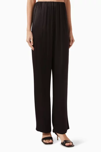Monica Pants in Satin