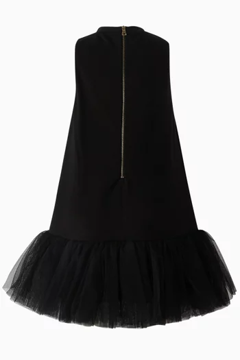 Button Detailed Sleeveless Dress