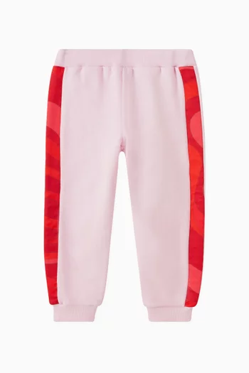 Abstract Side Stripe Sweatpants