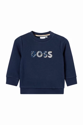 Logo Sweatshirt in Cotton-blend