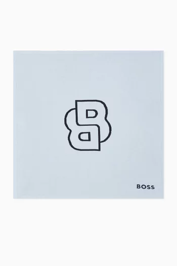 Double B Logo Blanket in Cotton