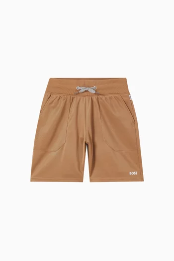 Logo Sweatshorts in Cotton-blend
