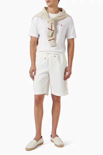 Printed T-shirt in Cotton