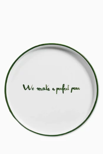 We Make A Perfect Pear Dessert Plate