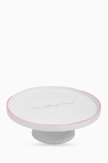 You Want A Piece of Me? Cake Stand
