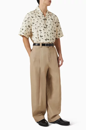 La Jean Bowling Shirt in Cotton