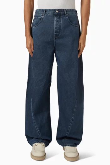 Le De-Nîmes Espiral Jeans in Denim