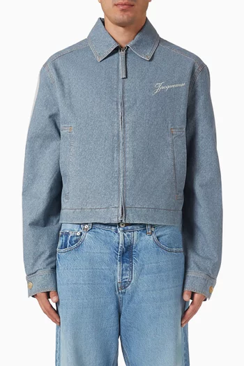 Canevas de‑Nîmes Jacket in Denim
