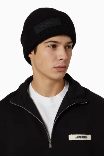 Le Bonnet Gros Grain Beanie in Wool-blend