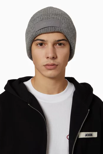 Le Bonnet Gros Grain Beanie in Wool-blend
