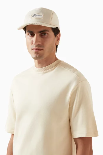 The Casco Baseball Cap in Cotton-canvas