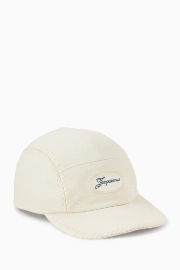 The Casco Baseball Cap in Cotton-canvas