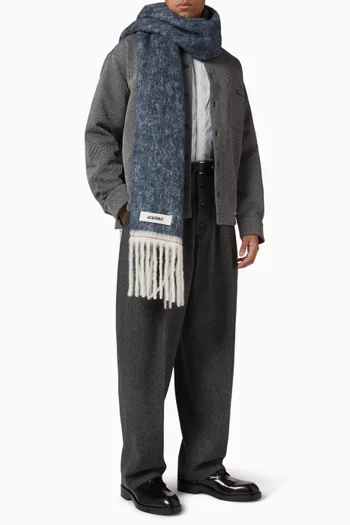 The Carro Scarf in Mohair-wool Blend