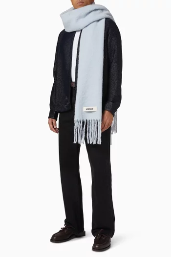 The Carro Scarf in Mohair-wool Blend