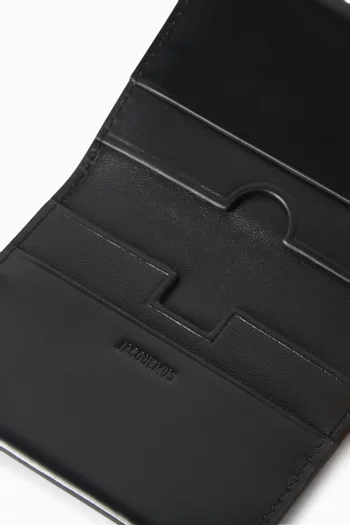 Le Porte Cartes Curvo Card Holder in Leather