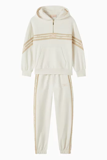 Logo Side Tape Sweatpants