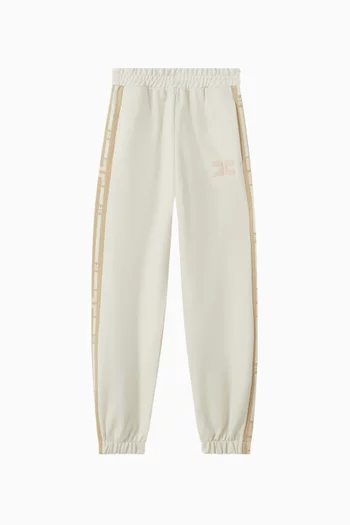 Logo Side Tape Sweatpants