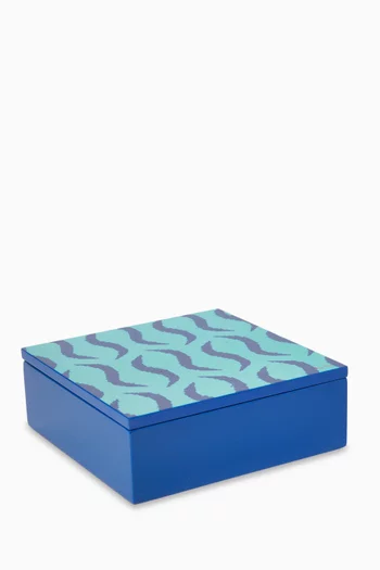 Tiger Touch Blue Medium Box