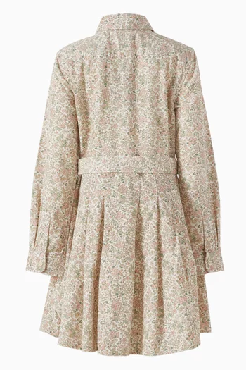 All-over Print Shirt Dress