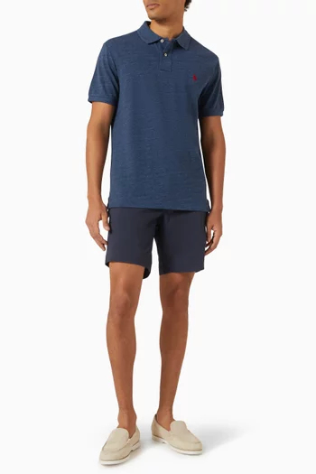 Logo Slim-fit Polo Shirt in Cotton