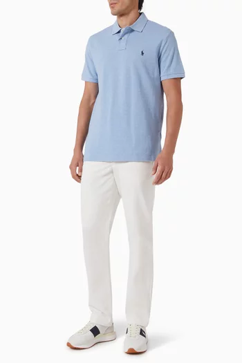Logo Slim-fit Polo Shirt in Cotton