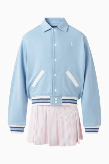 Stripe Skort in Cotton