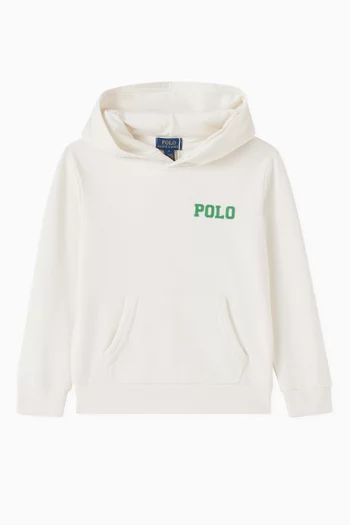 Logo Hoodie in Cotton
