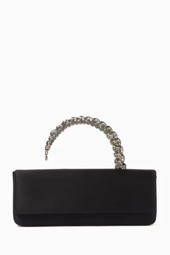 Malika Clutch in Satin