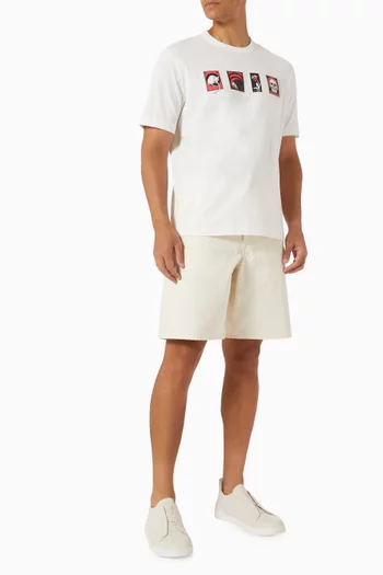 Cards T-shirt in Cotton