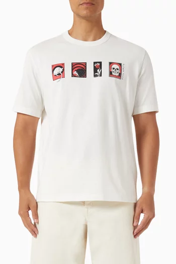 Cards T-shirt in Cotton