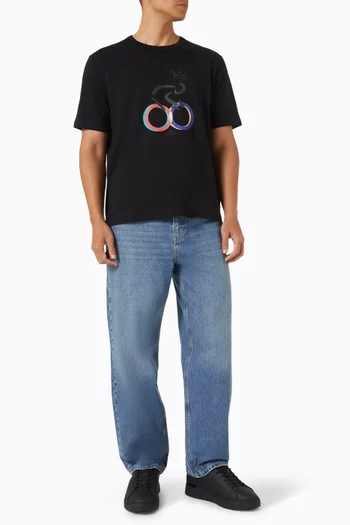 Cyclist T-shirt in Organic Cotton