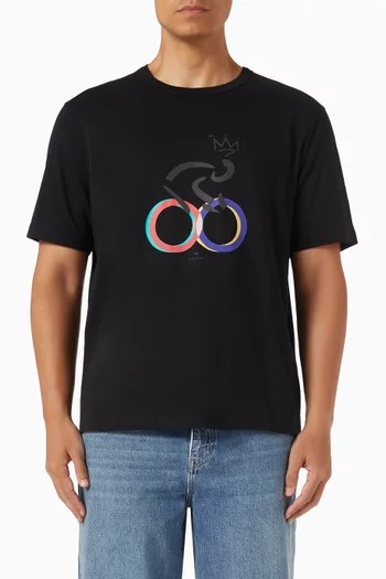 Cyclist T-shirt in Organic Cotton
