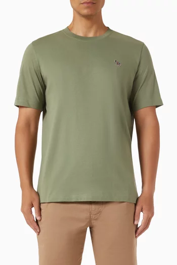 Zebra Logo T-shirt in Organic Cotton