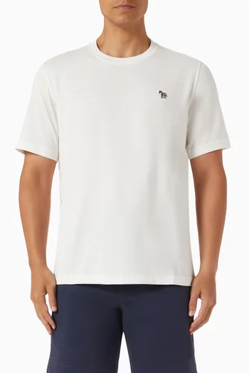 Zebra Logo T-shirt in Organic Cotton
