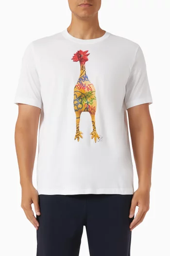Rubber Chicken T-shirt in Cotton