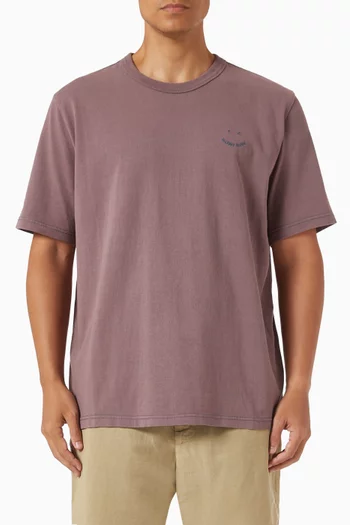 Happy Logo T-shirt in Cotton