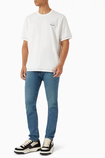 Happy Logo T-shirt in Cotton