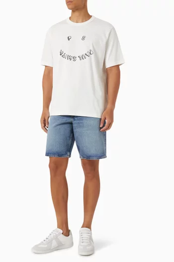 Happy Logo T-shirt in Organic Cotton
