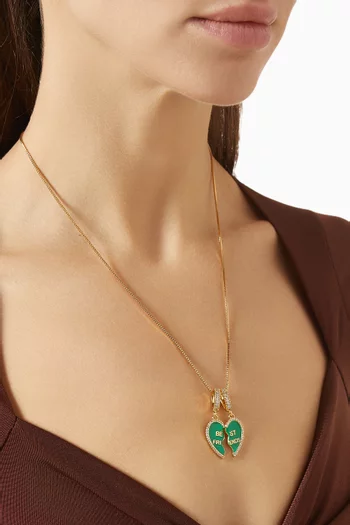 دلاية بست فريند نحاس مطلي ذهب عيار 18‏